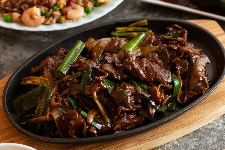XO Chicken/Beef on Sizzling