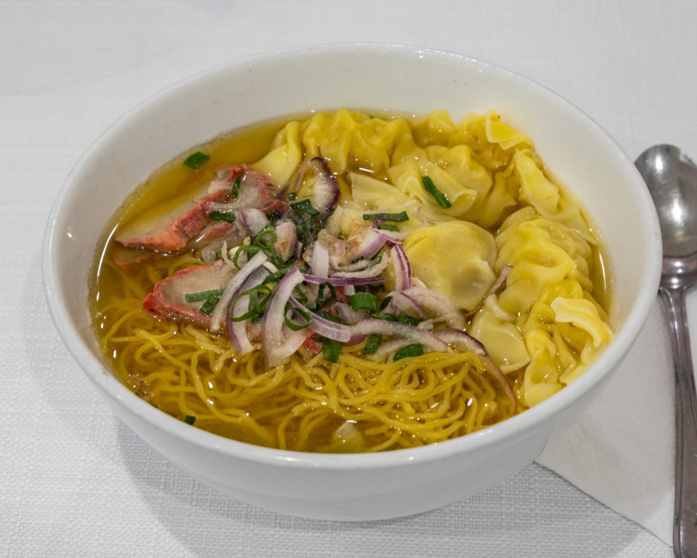 Egg Noodles with Wonton